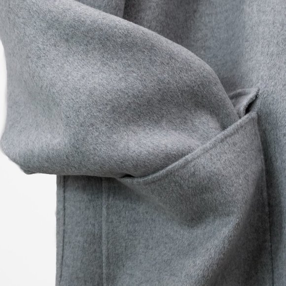 Sofie D’Hoore Candia Light Grey Hooded Coat - Picture 8 of 14